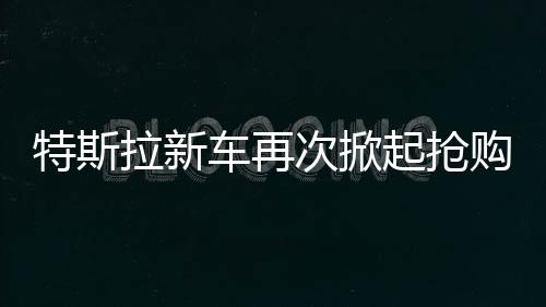 特斯拉新車再次掀起搶購(gòu)熱潮，市場(chǎng)火爆，供不應(yīng)求