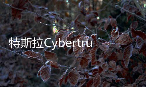 特斯拉Cybertruck發(fā)生爆炸 馬斯克：與車輛本身無關(guān)