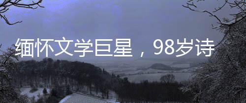 緬懷文學(xué)巨星，98歲詩人灰娃離世