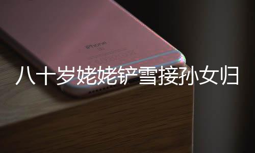 八十歲姥姥鏟雪接孫女歸，溫暖冬日里的感人瞬間