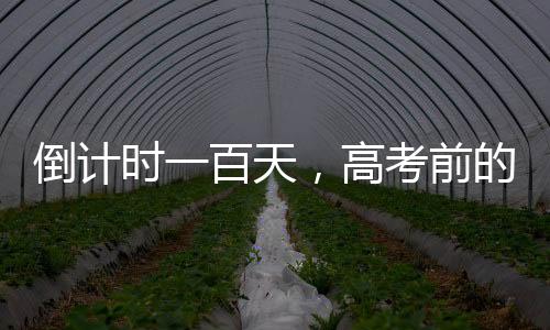 倒計(jì)時(shí)一百天，高考前的奮斗與挑戰(zhàn)