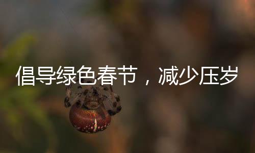 倡導(dǎo)綠色春節(jié)，減少壓歲錢支出