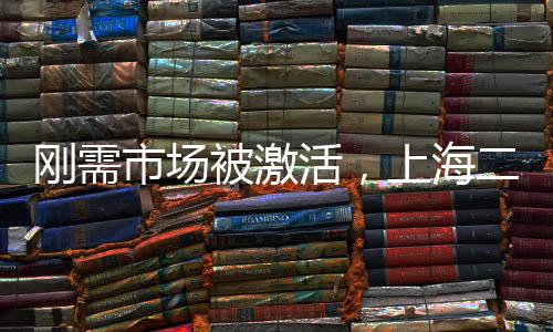 剛需市場被激活，上海二手房單日成交量屢攀新高