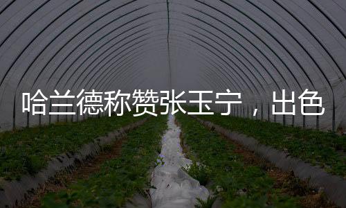 哈蘭德稱贊張玉寧，出色的射手