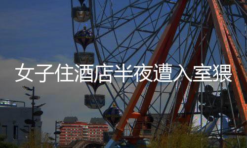 女子住酒店半夜遭入室猥褻，警方迅速介入處理