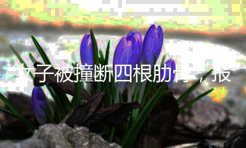 女子被撞斷四根肋骨，報警八年未破案