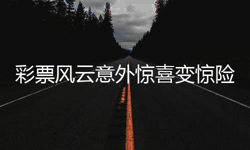 彩票風(fēng)云意外驚喜變驚險瞬間，百萬彩票被搶回揭秘