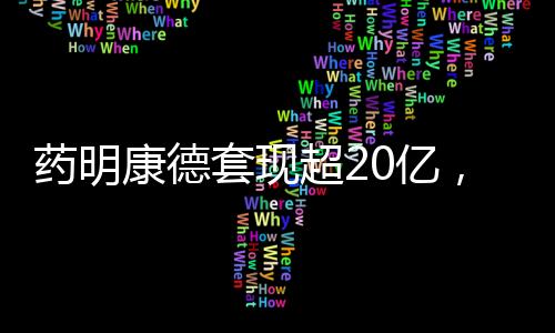 藥明康德套現(xiàn)超20億，深度解析事件背后的多重因素