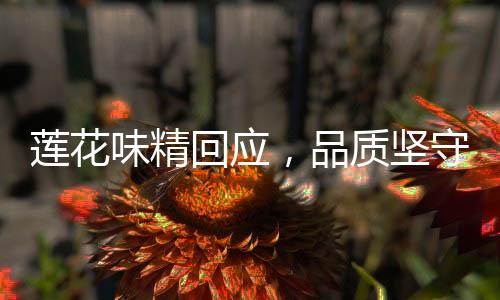 蓮花味精回應，品質(zhì)堅守與市場動態(tài)的深度對話（一二三四五六七八九十）