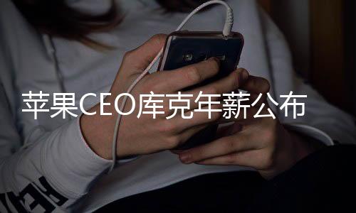 蘋果CEO庫克年薪公布 至少能買6萬臺(tái)頂配iPhone16