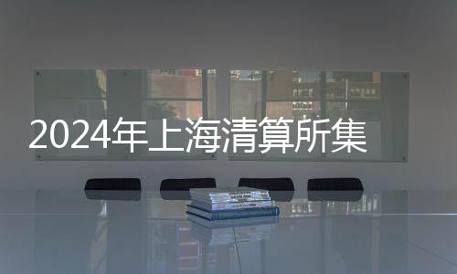 2024年上海清算所集中清算業(yè)務(wù)規(guī)模達(dá)721萬億元